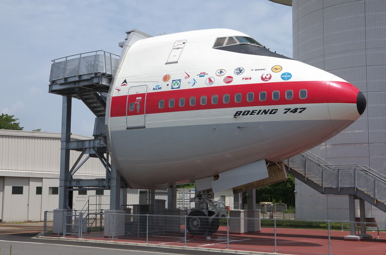 2012年07月24日：航空科学博物館(747 Section 41) - 飛行機さつえい奮闘記