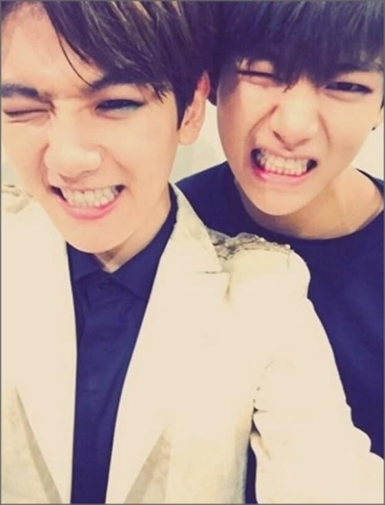 防弾少年団、V、EXO、BAEK HYUN