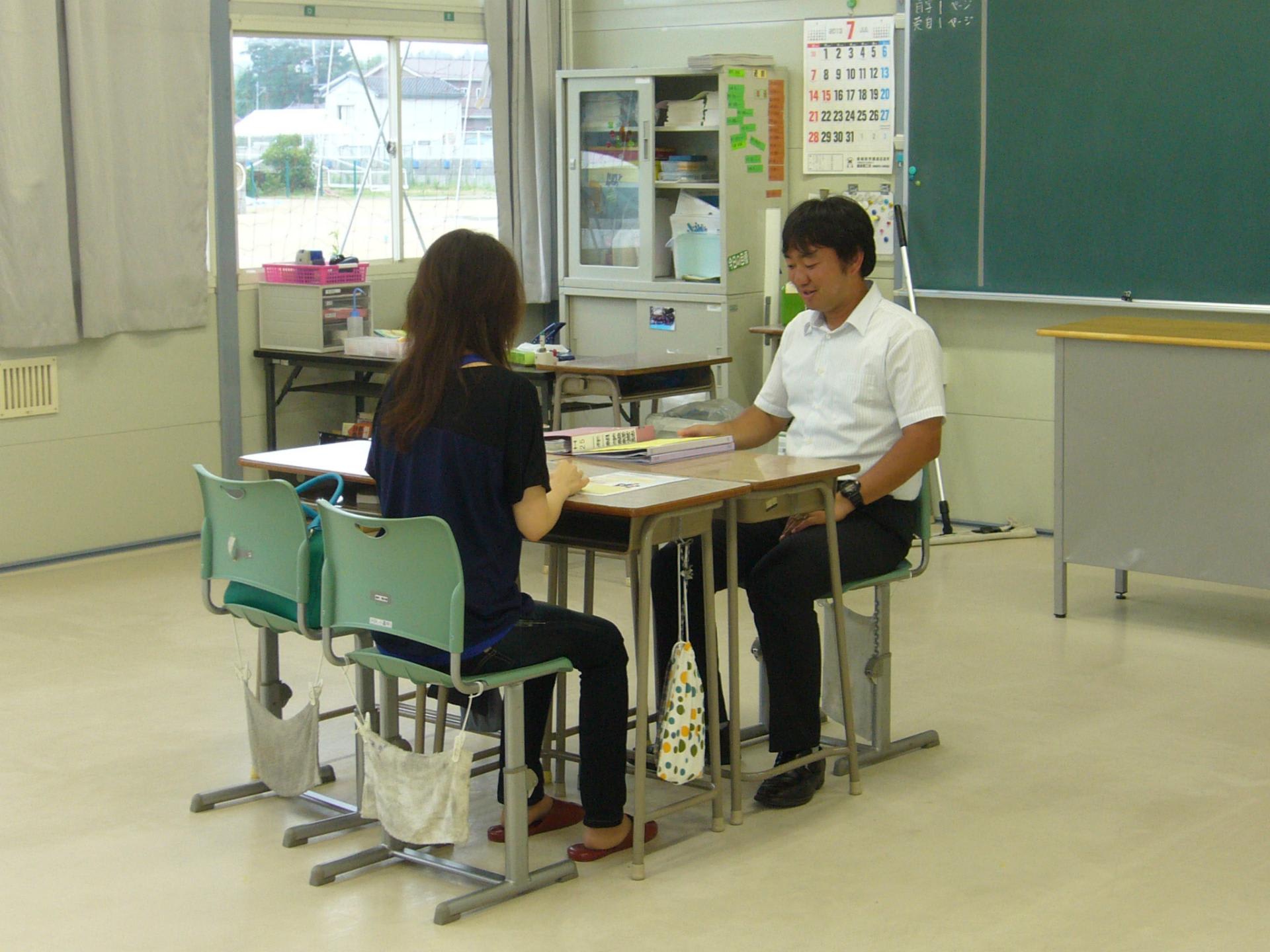 二・三者面談 福島県南相馬市立小高中学校ホームページ