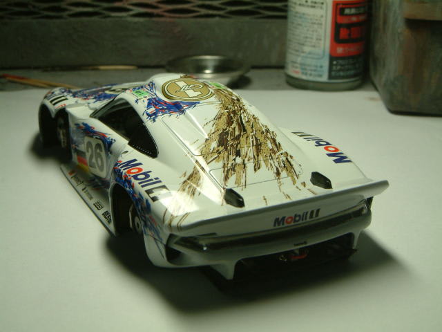 1/24 PORSCHE 911 GT1 その17 - がらくたどうBlog 1/24 PORSCHE 911 GT1 その17 - がらくたどうBlog