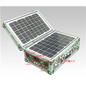 ソーラー式ポータブル発電機 PETC-FDXT‐30W