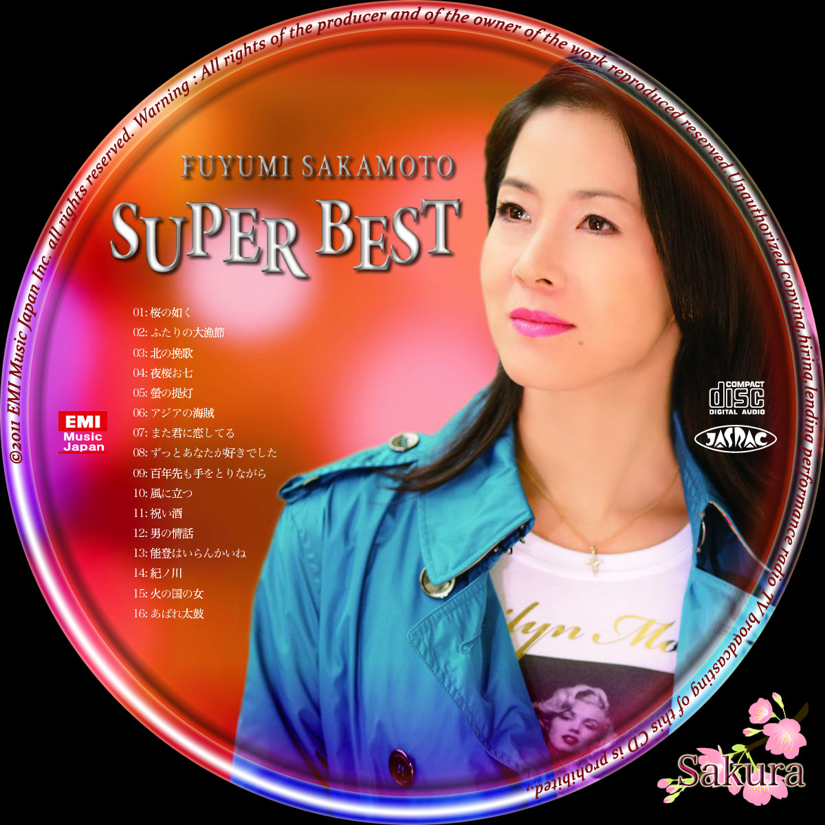 坂本冬美 Super Best Sakuralabel