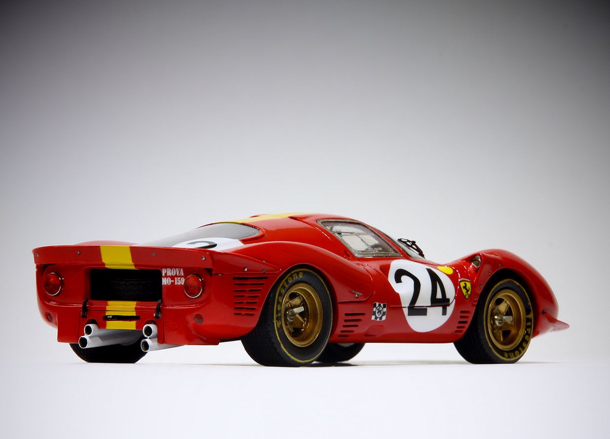 Ferrari 330P4 Le mans'67 完成画像集 - 43マイクロワールド Ferrari 330P4 Le mans'67 完成画像集 - 43マイクロワールド