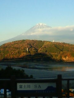 富士山は雪が少なかった