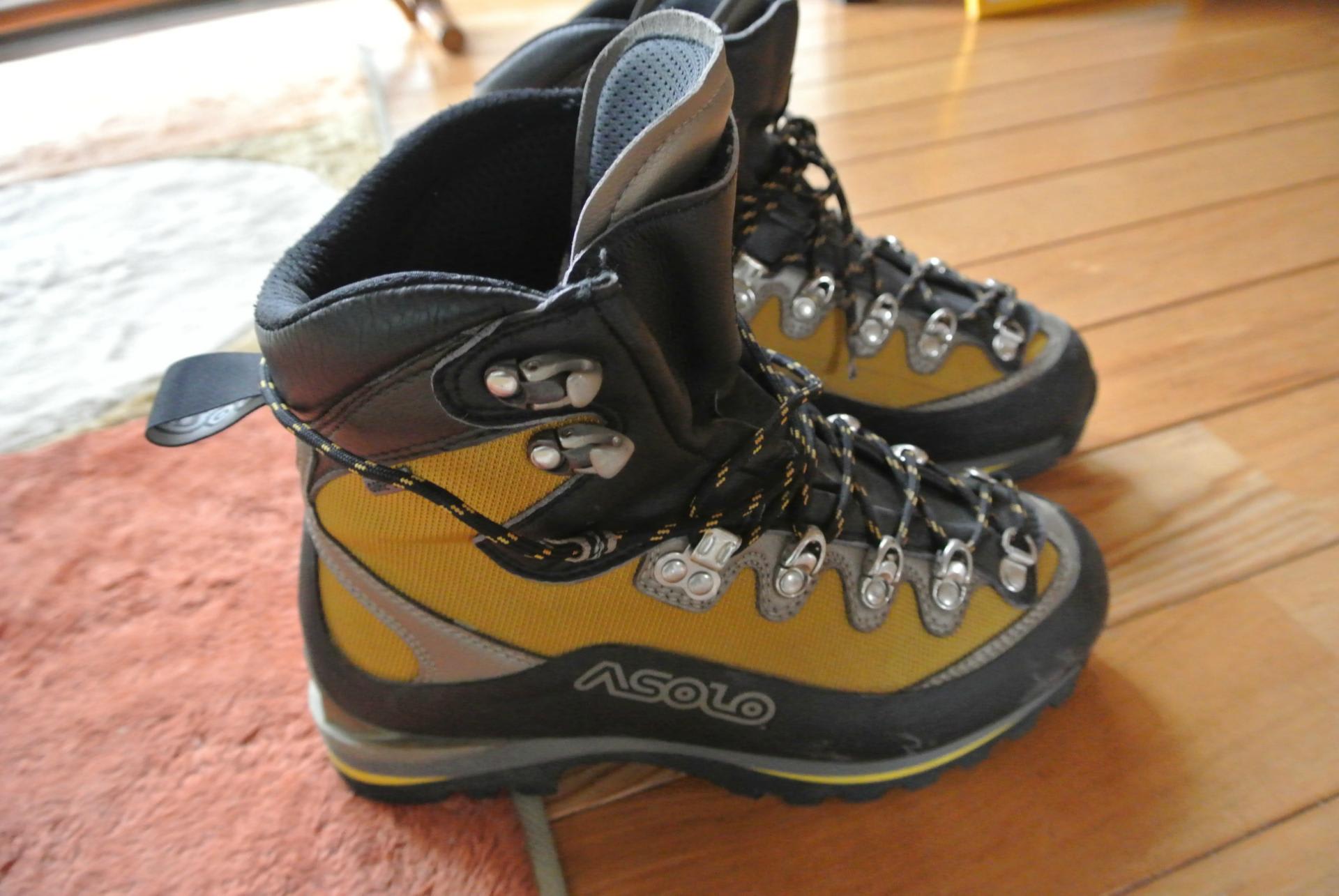 ASOLO（アゾロ）登山靴を頂きました。 150716 - 春夏秋冬