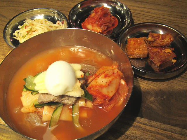 キムチ冷麺定食