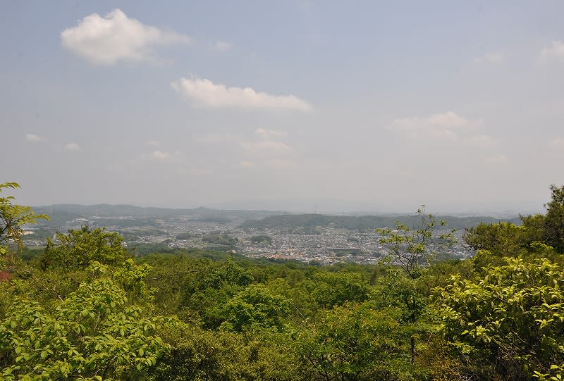 生駒山麓公園眺望
