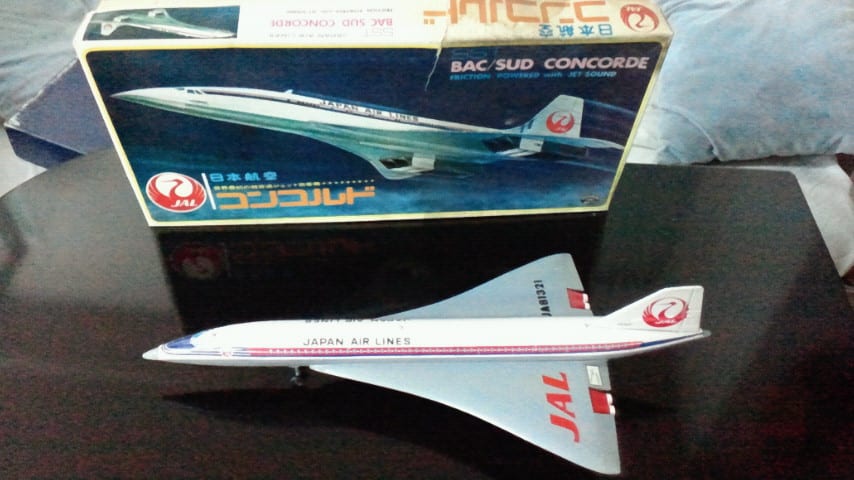 野村トーイ製(T.N)幻に終わった日本航空のコンコルド 野村トーイ製(T.N)幻に終わった日本航空のコンコルド
