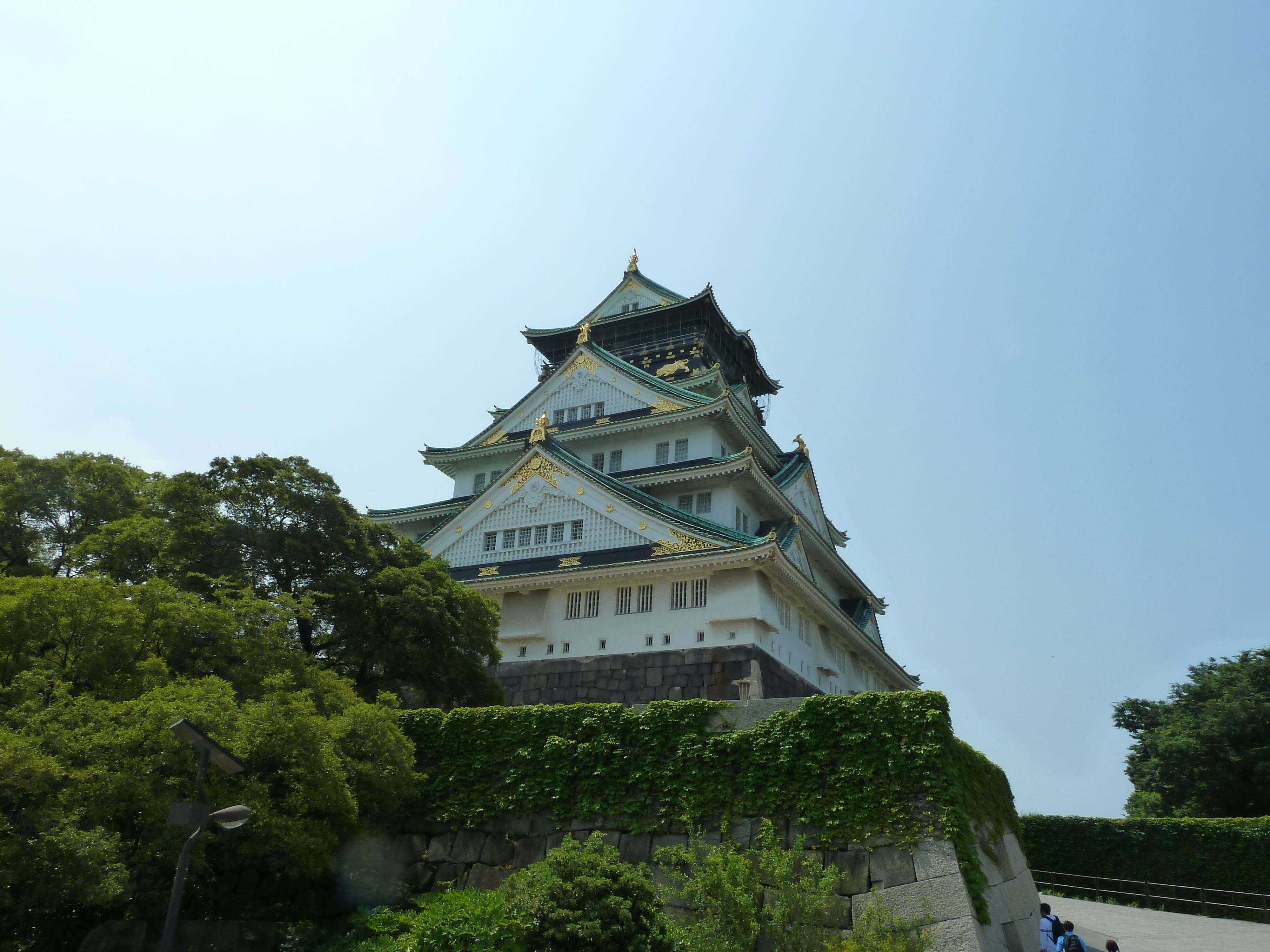 大阪といえば大阪城 上総の写真 クリックすると壁紙サイズの写真 画像 になります