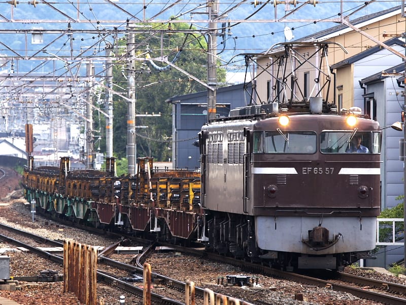 茶釜 昨年の茶釜！】・・・EF65-57特集 - ～茨木発～鉄道好きの写真日記