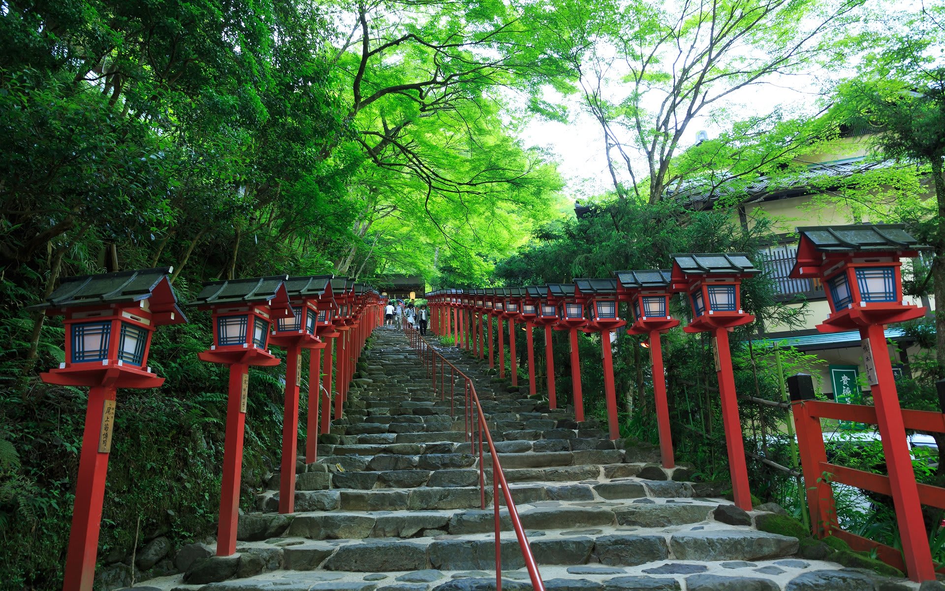 16年新緑の京都 貴船神社本宮の壁紙 計23枚 壁紙 日々駄文