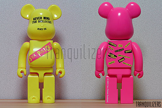 BE@RBRICK 400% Sex Pistols - life tranquilizer BE@RBRICK 400% Sex Pistols - life tranquilizer