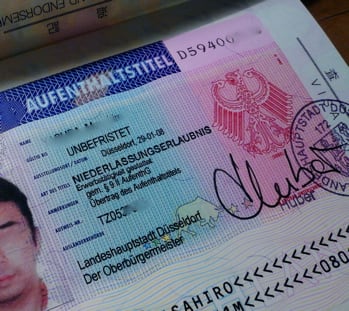 "Niederlassungserlaubnis" in my passport - Visas/permits - Toytown Germany "Niederlassungserlaubnis" in my passport - Visas/permits - Toytown Germany