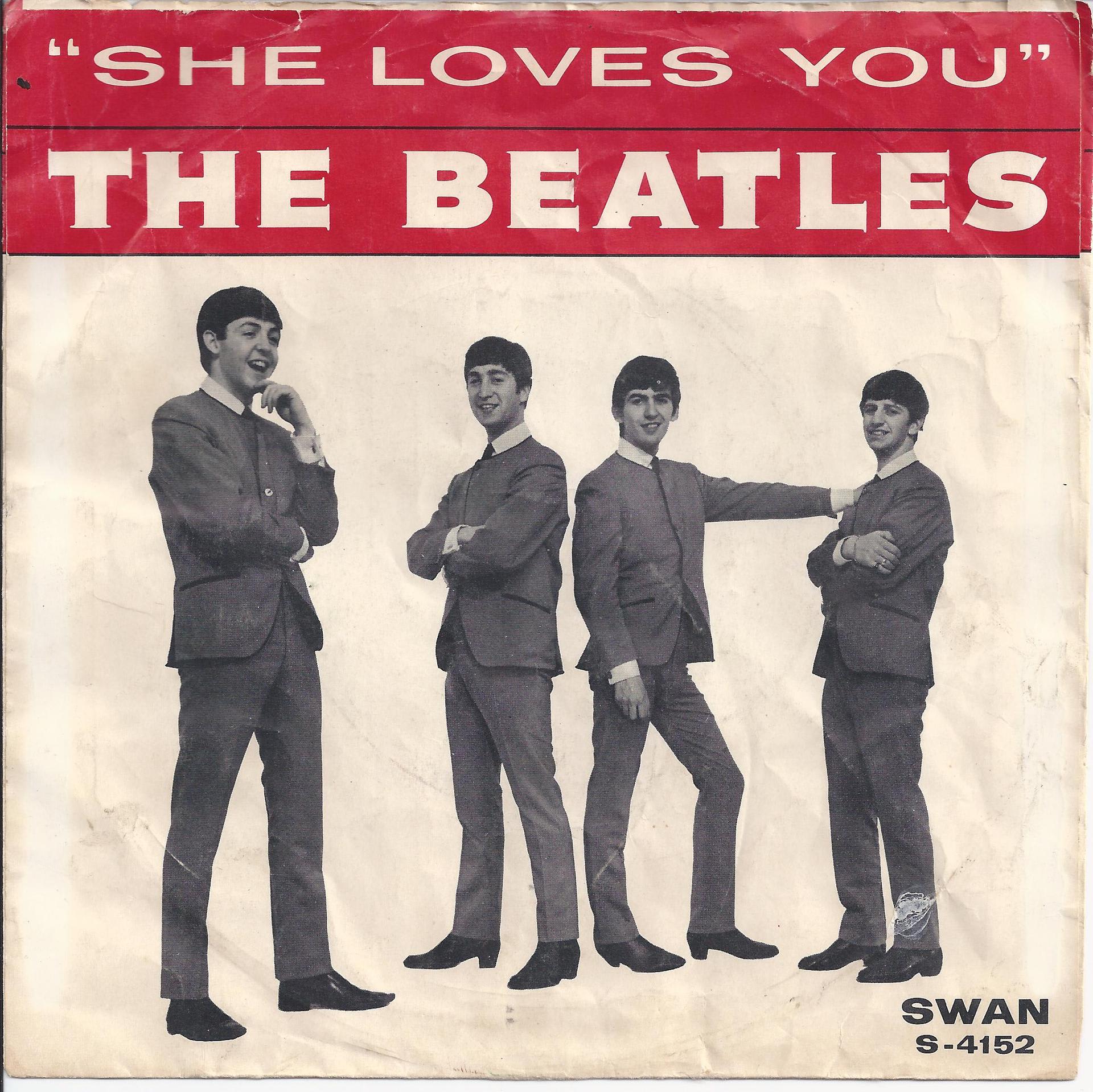 SHE LOVES YOU&quot; (US SWAN) - ビー・イン！ be-in