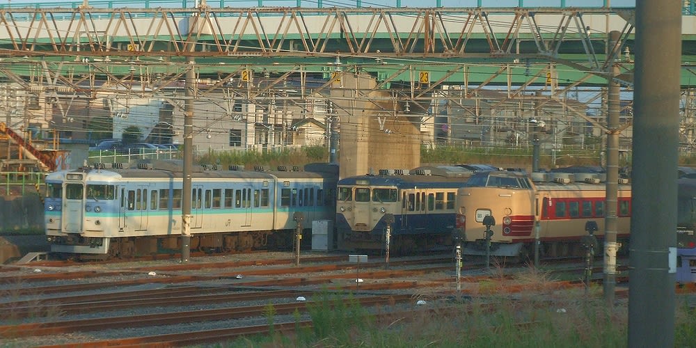 豊田電車区 中央本線 115系？ 211系？ 方向幕 行先幕 JR東日本EF64