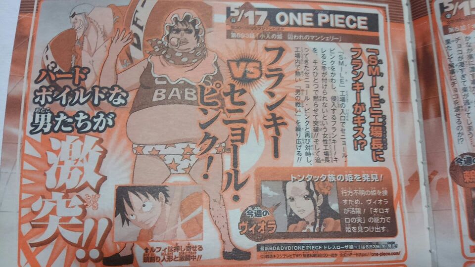 One Piece 第693話 小人の姫 囚われの 絵日記綺譚 Bloguru