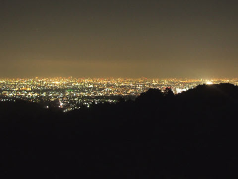 甲山・神呪寺からの夜景