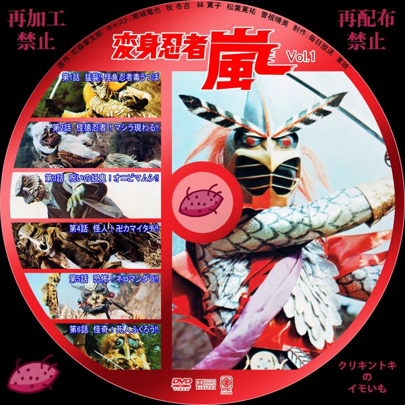 南城竜也変身忍者 嵐  DVD