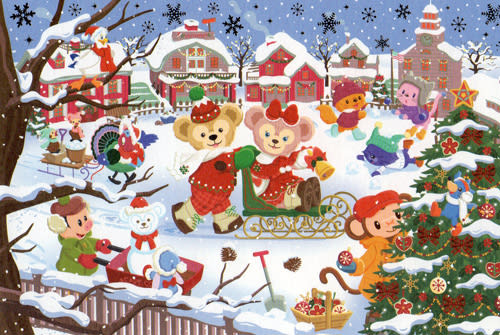 画像 クリスマスにぴったり ディズニーのクリスマスイラスト集 Naver まとめ