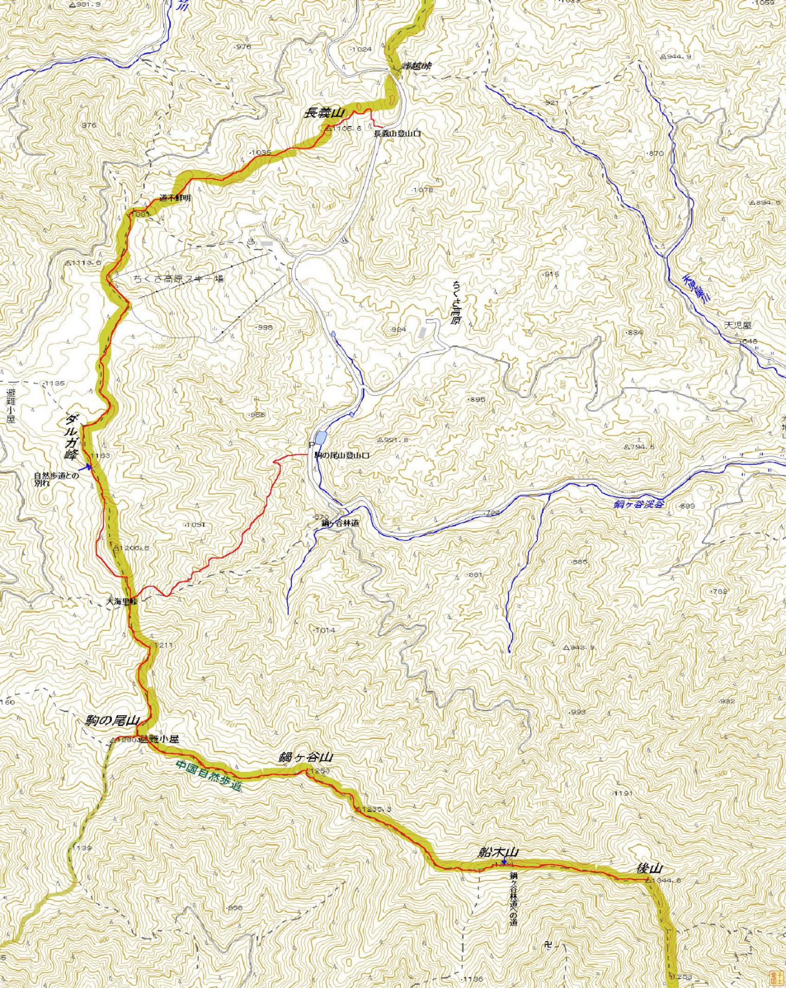 兵庫 岡山県境の尾根を歩く ｊｍ３ａｖｉ 山と無線大好き