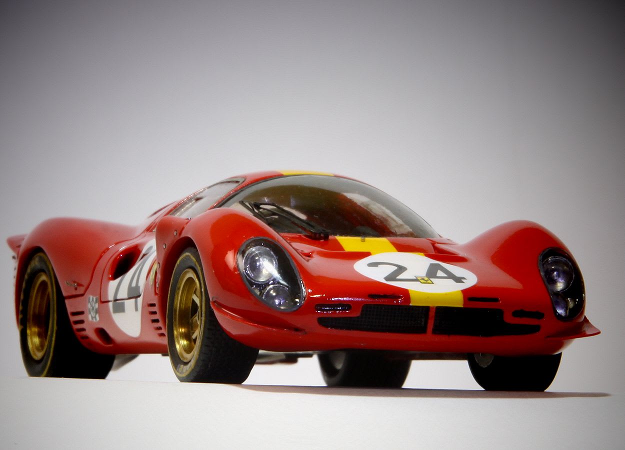 Ferrari 330P4 Le mans'67 完成画像集 - 43マイクロワールド Ferrari 330P4 Le mans'67 完成画像集 - 43マイクロワールド