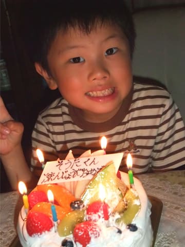 6歳の誕生日