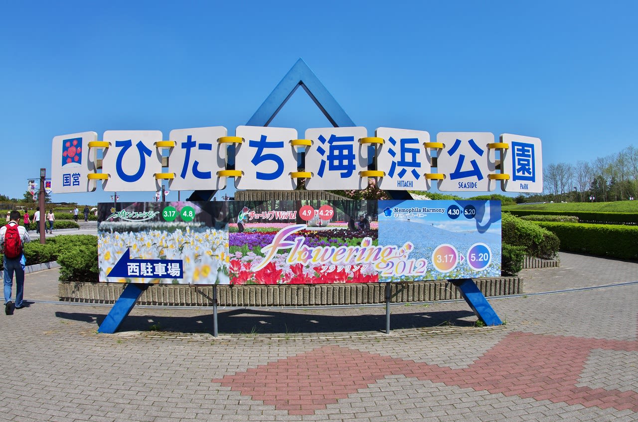 2012年05月05日：国営ひたち海浜公園(ネモフィラ) - 飛行機さつえい奮闘記