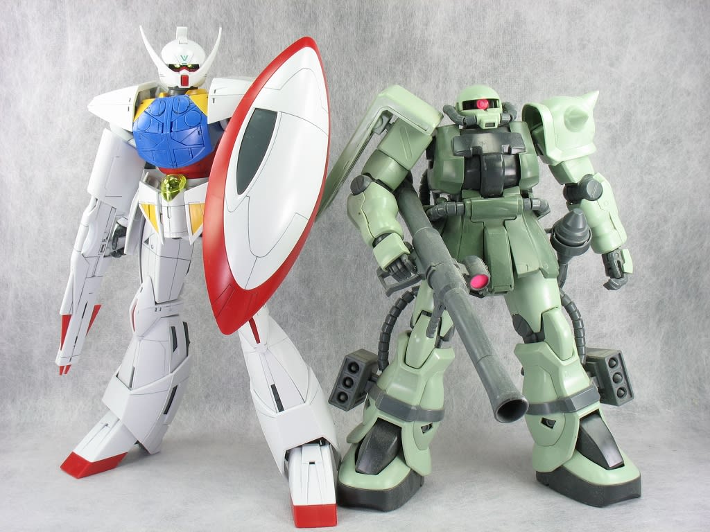 Mg ターンエーガンダム レビュー その８ そして完成へ まろおるのメモろーグ