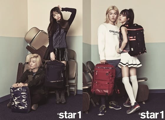 ハニ、EXID、KangNam、M.I.B