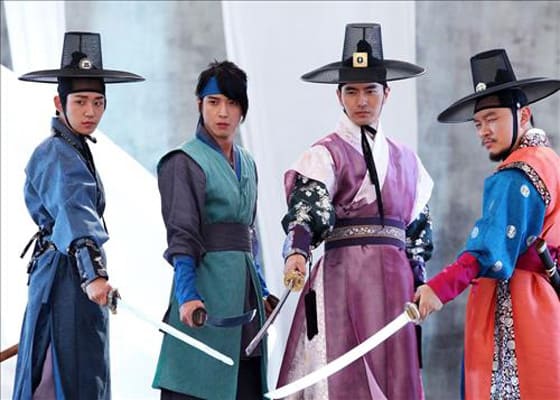 韓国ドラマ、三銃士