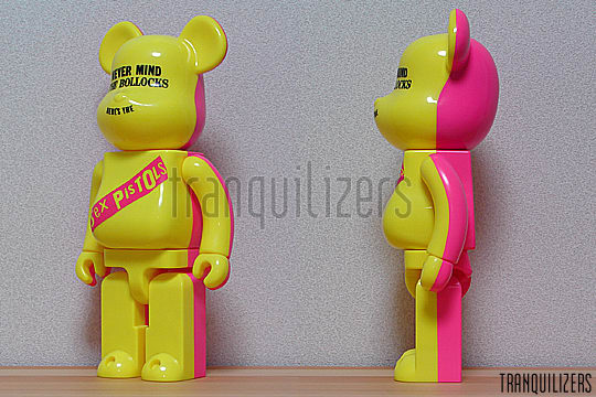 BE@RBRICK 400% Sex Pistols - life tranquilizer BE@RBRICK 400% Sex Pistols - life tranquilizer