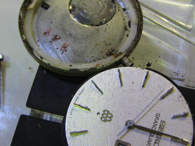 セイコーグランドクオーツとセイコーマチックを修理しました - 正ちゃんの時計修理ブログ たからや時計店
