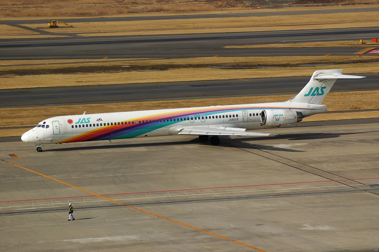 2013年03月30日：ありがとう JAL MD-90！ - 飛行機さつえい奮闘記