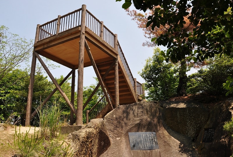 生駒山麓公園展望所