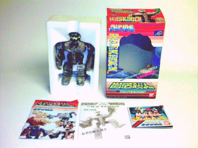 バンダイ マシンロボ 岩石超人マスクロック - FTS バンダイ マシンロボ 岩石超人マスクロック - FTS