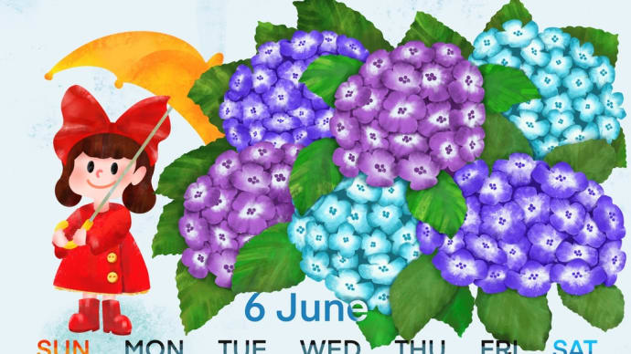 6月カレンダー
