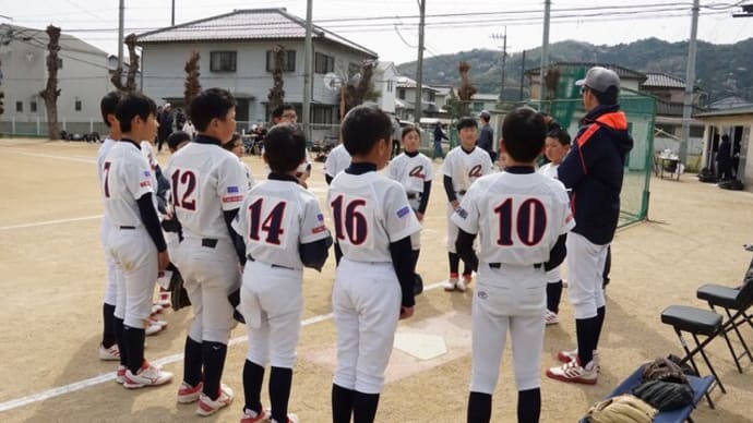 練習試合 VS方上少年野球部 2試合目