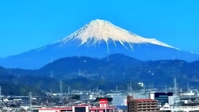 今日の富士山（2024/2/13）