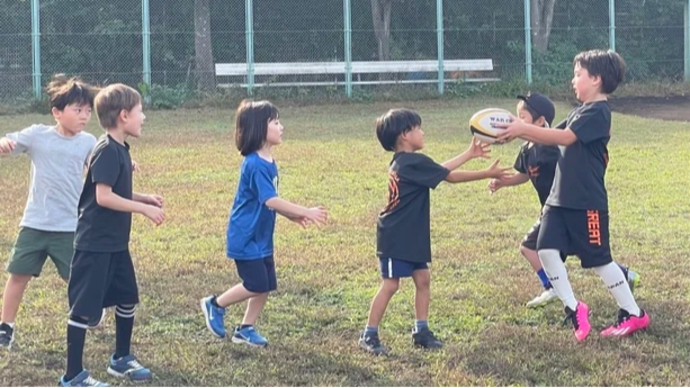 自治会役員会とラグビースクール練習