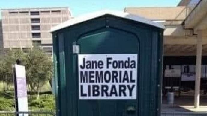 Exactly.  Jane Fonda Is Full Of It Until The Day She Leaves This Earth And Beyond.  😀😆😅😂🤣😈💩🚽