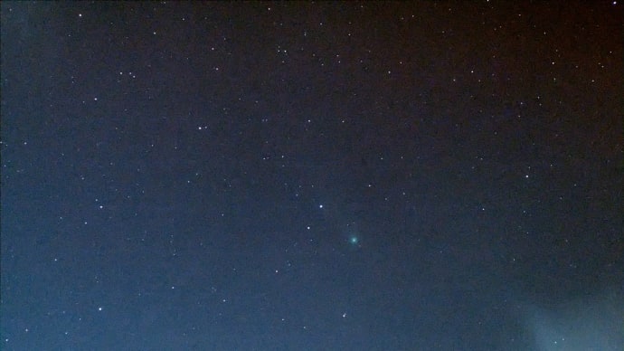 8月12日のネオワイズ彗星(C/2020 F3 NEOWISE)