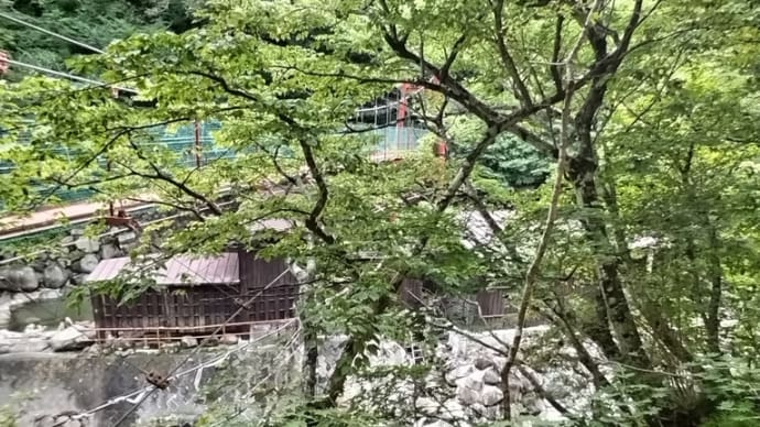 栃木の秘境温泉へ ♨川俣温泉 蔵 その3 【貸切風呂】