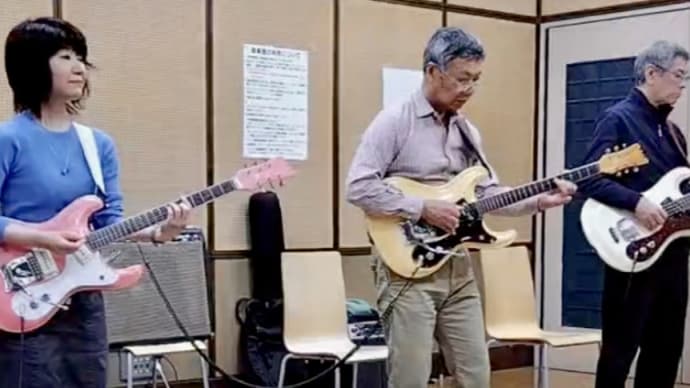 バンド練習映像公開!GWライブに向けて!