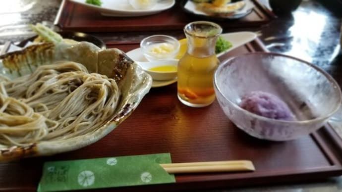 久し振りのそば屋さん!