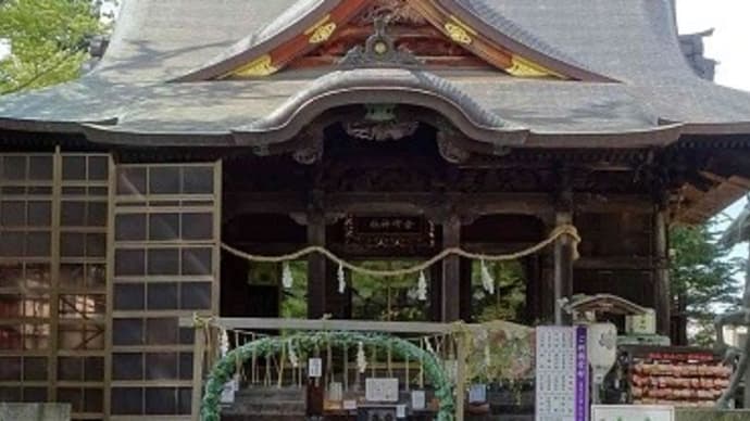 金峯神社の「茅の輪くぐり」