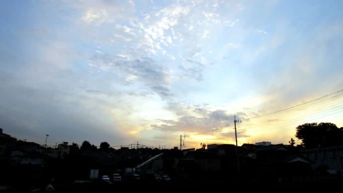 10月27日 朝夕は冷え込む。