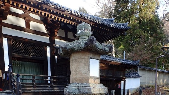 ☆ 12月東大寺 * 法華堂三月堂（秘佛開扉）、二月堂（仏名会）と石燈籠