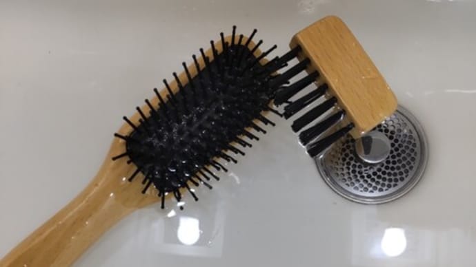 身体の支障も成り行きで&ヘアブラシの掃除&「巨匠に学ぶ配色の基本」