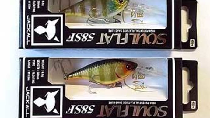 ソウルフラット58SF（ジャッカル）が入荷しました。