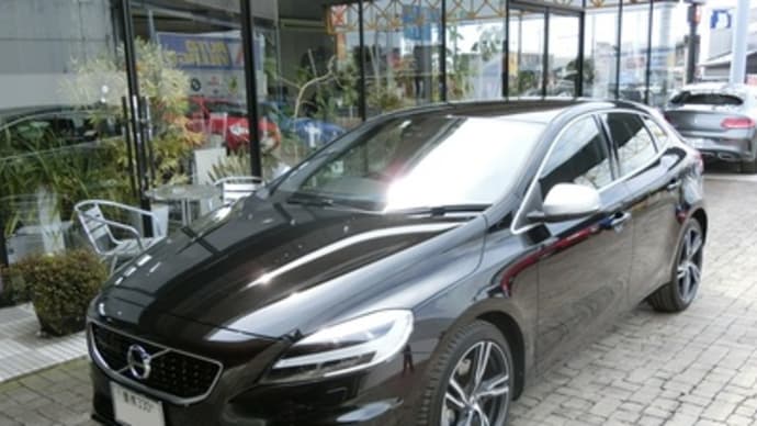 V40に純正LEDライト取り付け